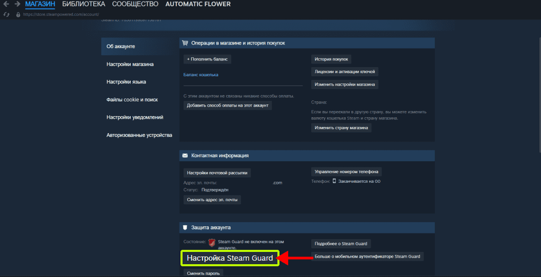 Steam guard