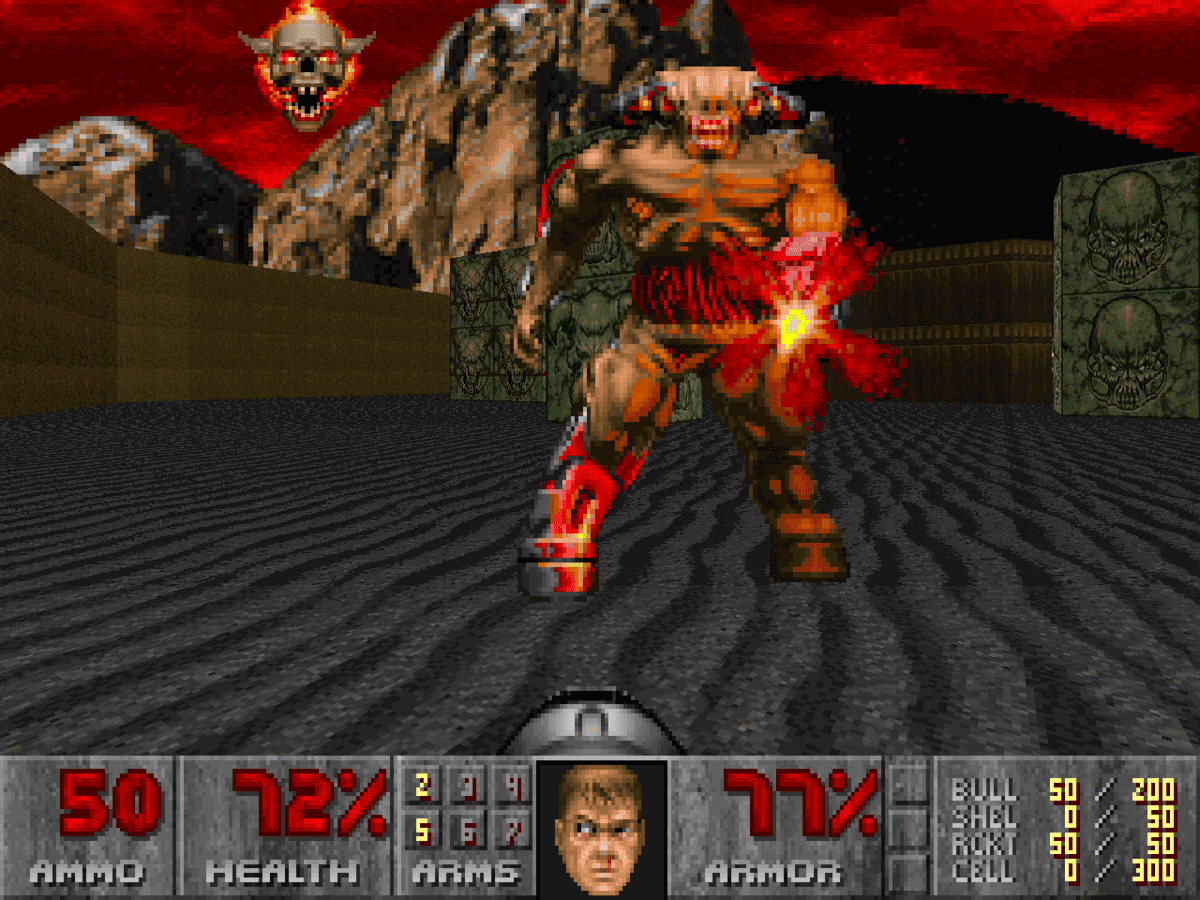 Кибердемон в Doom