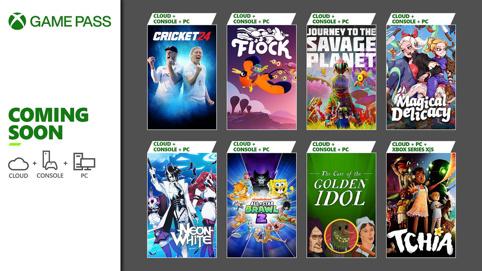 В июле в Xbox Game Pass добавят Neon White, Flock и Nickelodeon All-Star Brawl 2