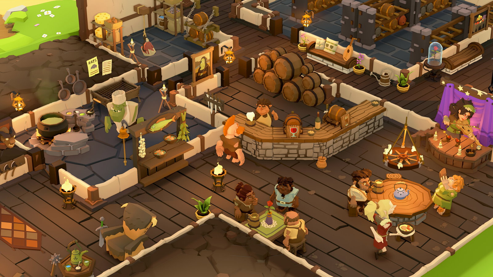 Симулятор управления пабом Tavern Keeper скоро получит демоверсию в Steam