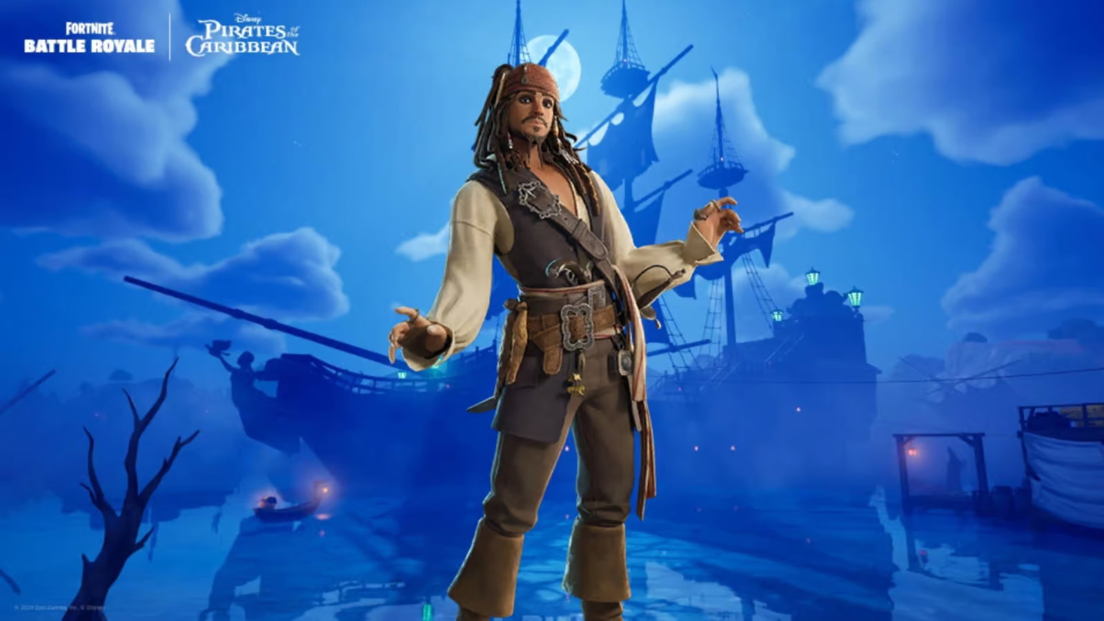 В Fortnite стартовал кроссовер с франшизой «Пираты Карибского моря»