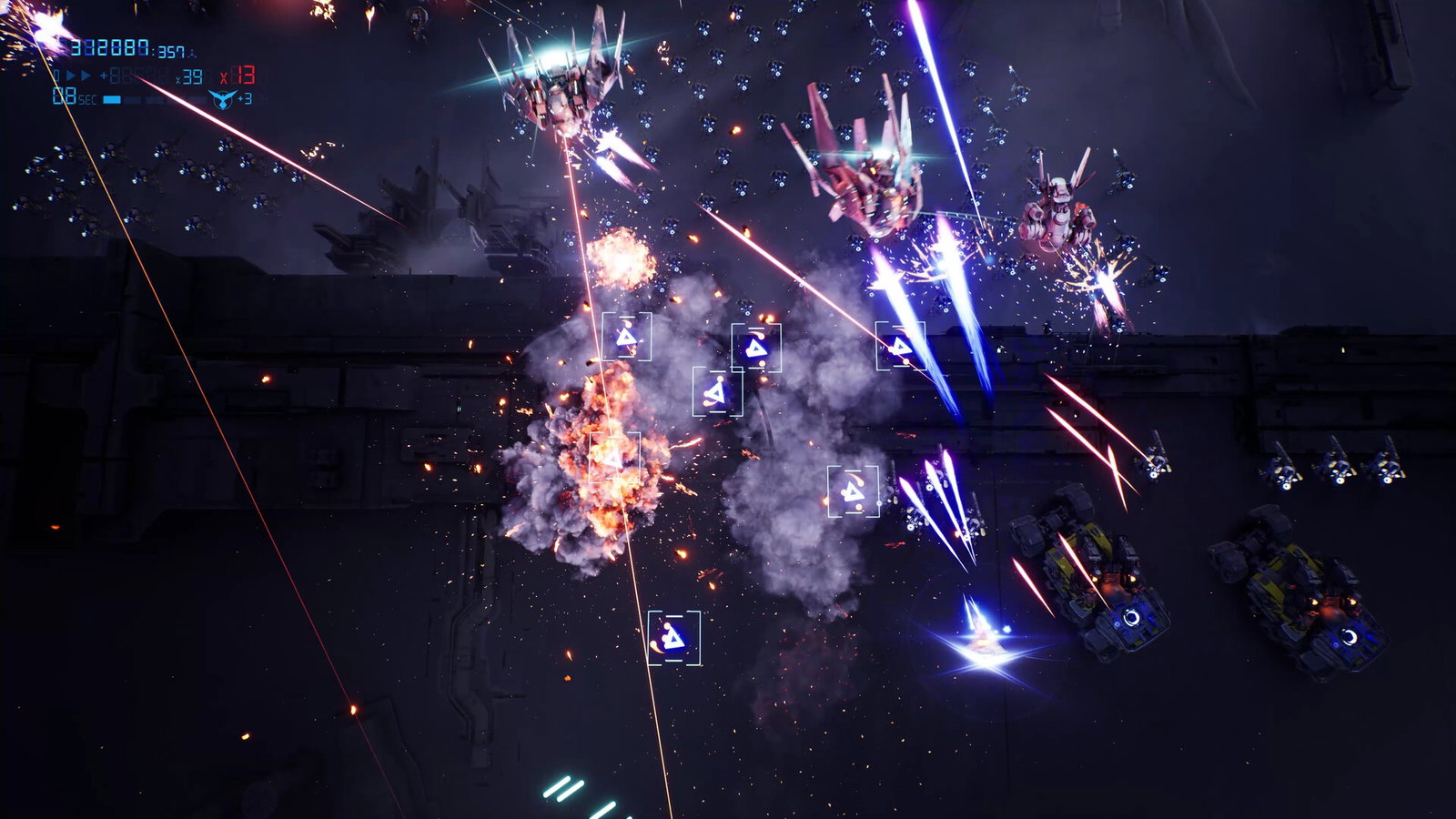 Вышел аркадный bullet hell шутер CYGNI: All Guns Blazing