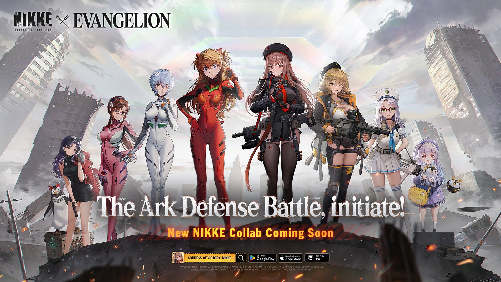 Goddess of Victory: Nikke получит коллаборацию с Neon Genesis Evangelion