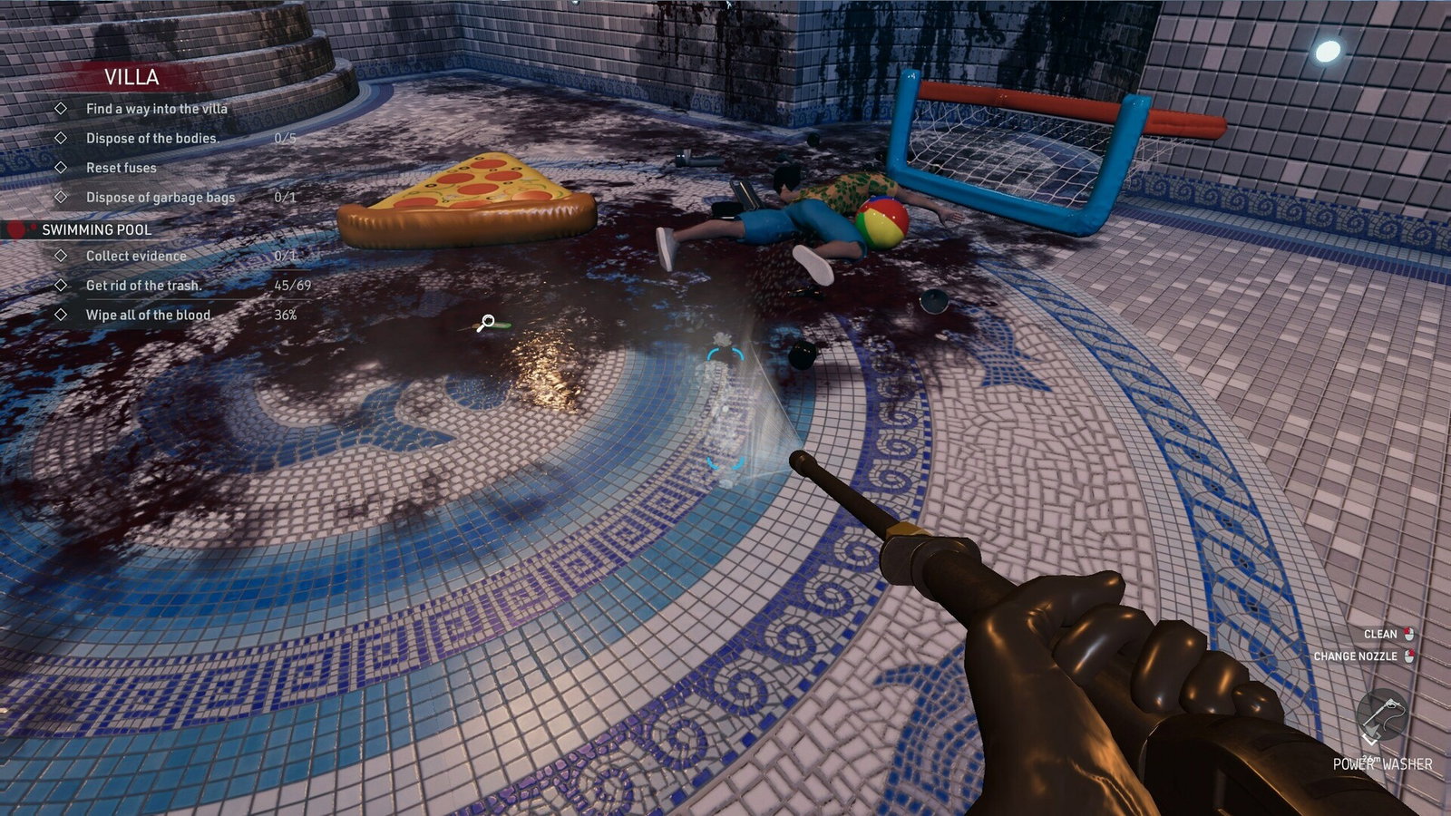 В Steam вышла игра Crime Scene Cleaner, в которой нужно убирать места преступлений