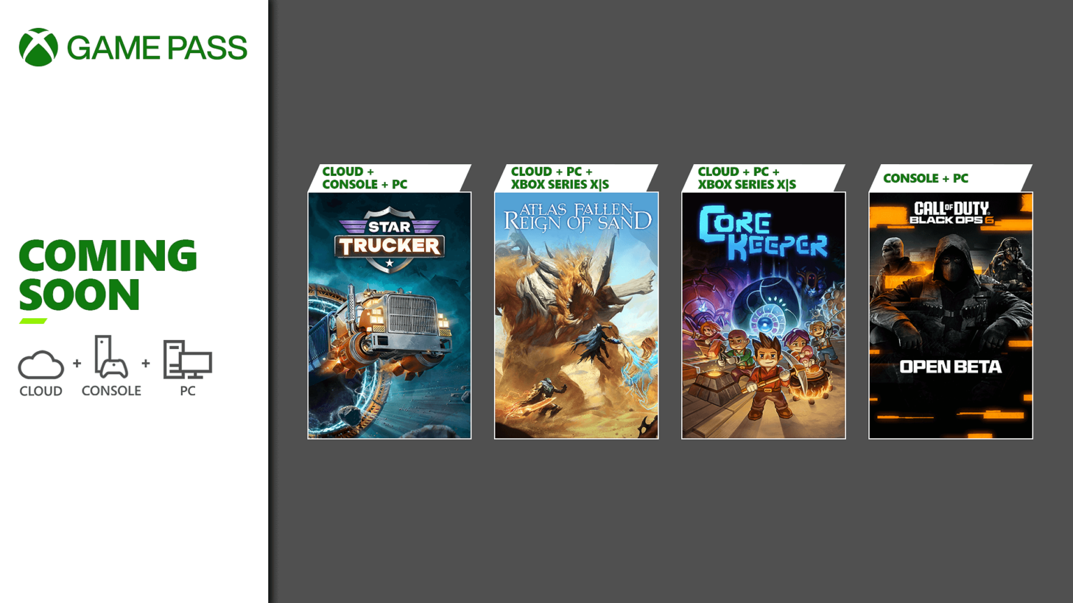Atlas Fallen, Core Keeper и Star Trucker появятся в подписке Game Pass