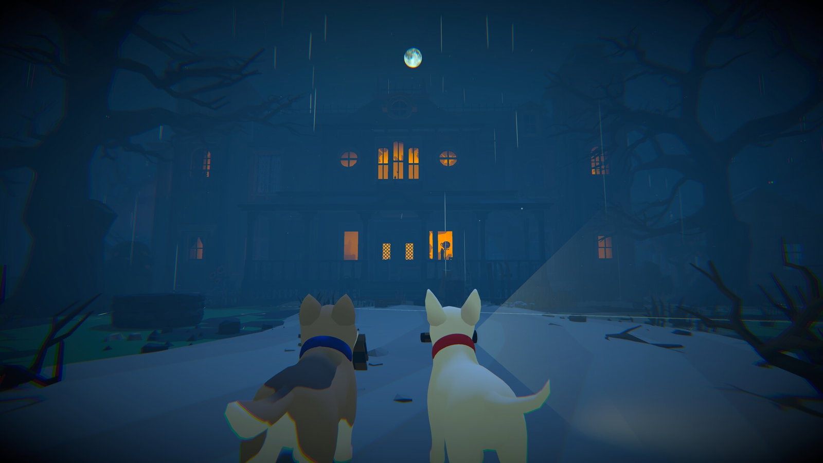 Haunted Paws — милый кооперативный хоррор про собак