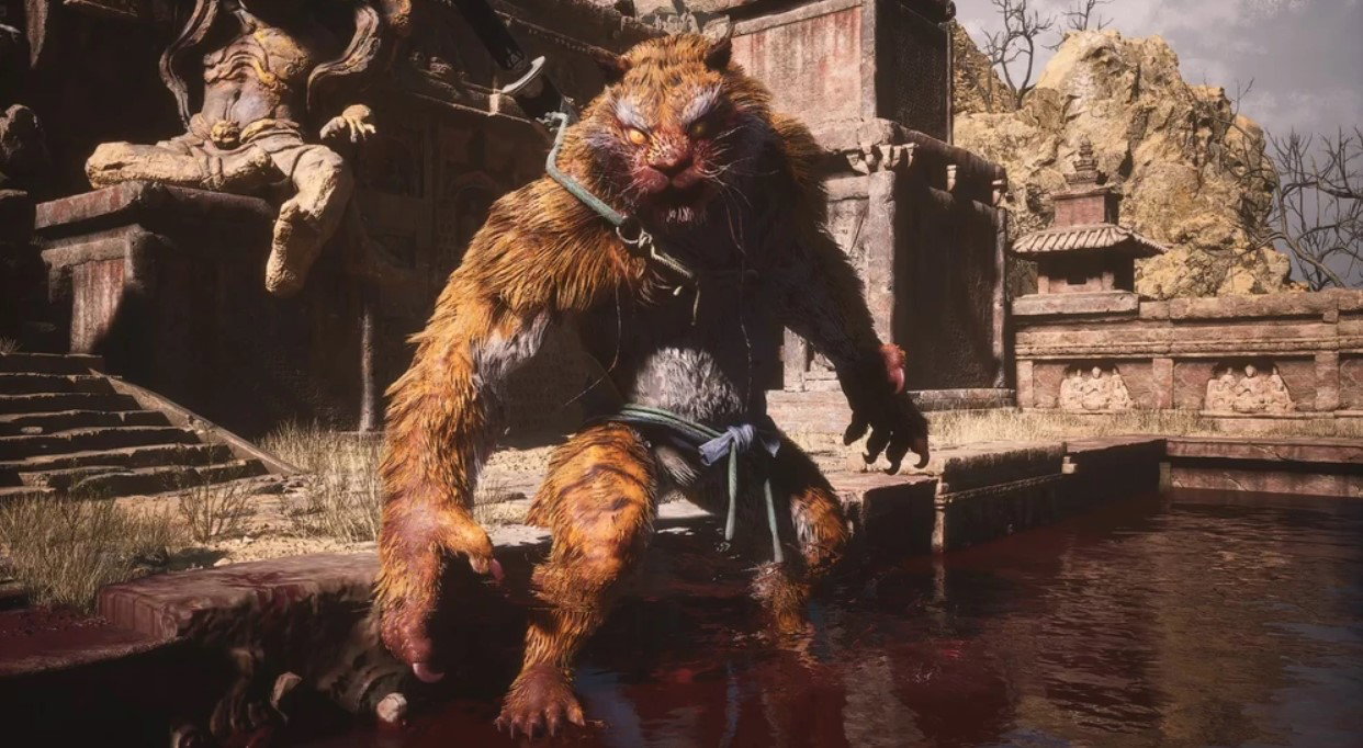 Для анимации тигров в Black Myth: Wukong захватывали движения реальных котов