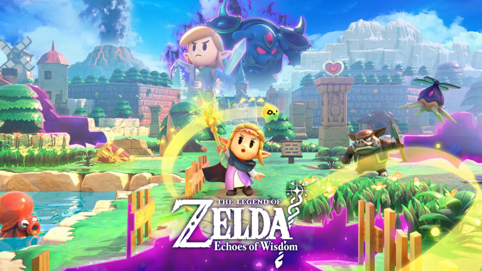 Вышел новый трейлер The Legend of Zelda: Echoes of Wisdom