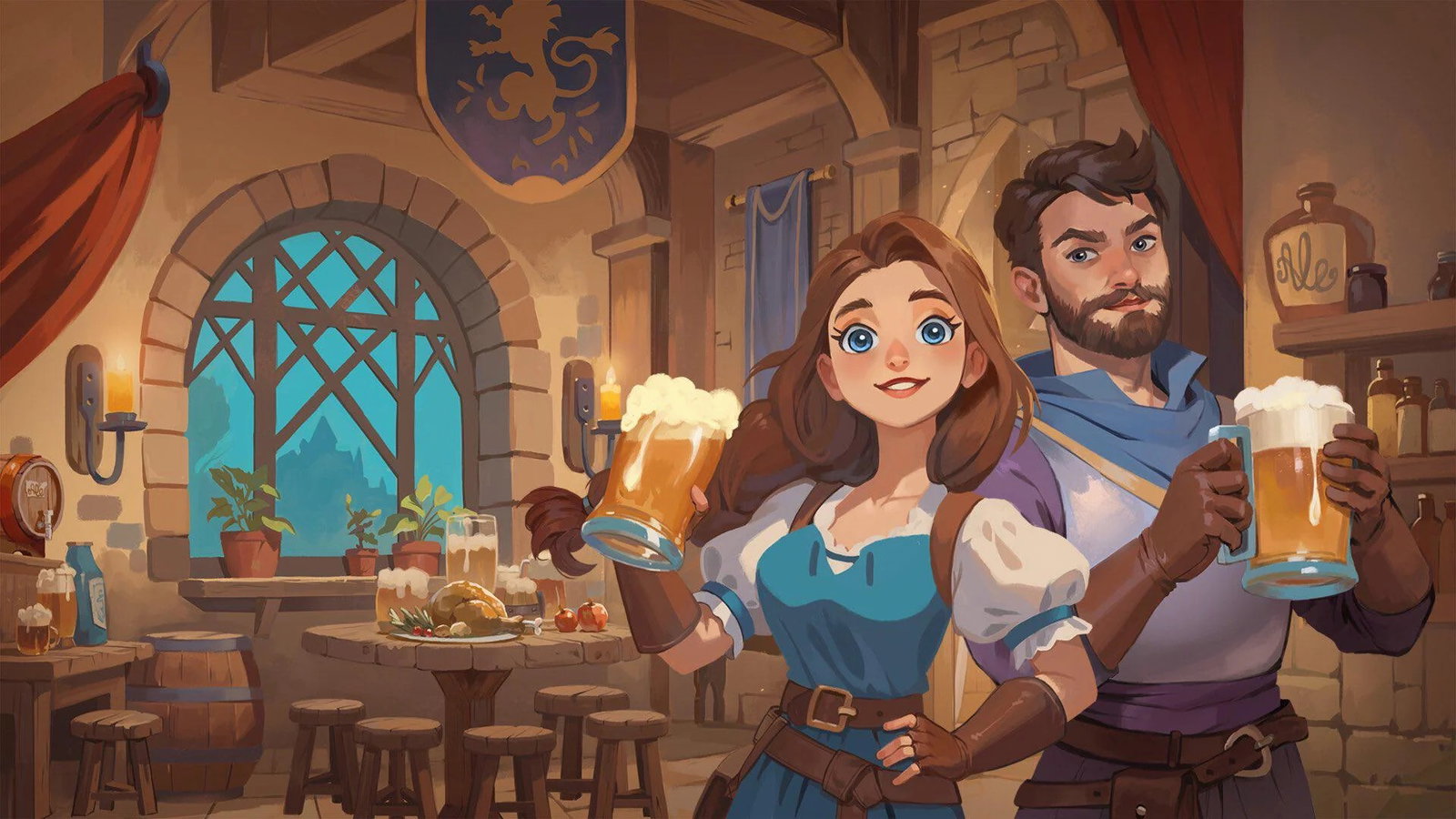 В Steam вышел симулятор таверны Ale & Tale Tavern
