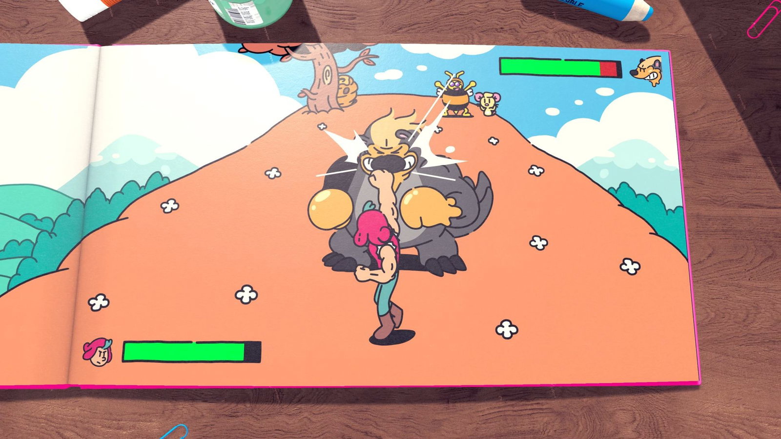 Новый трейлер The Plucky Squire посвятили стрельбе из лука