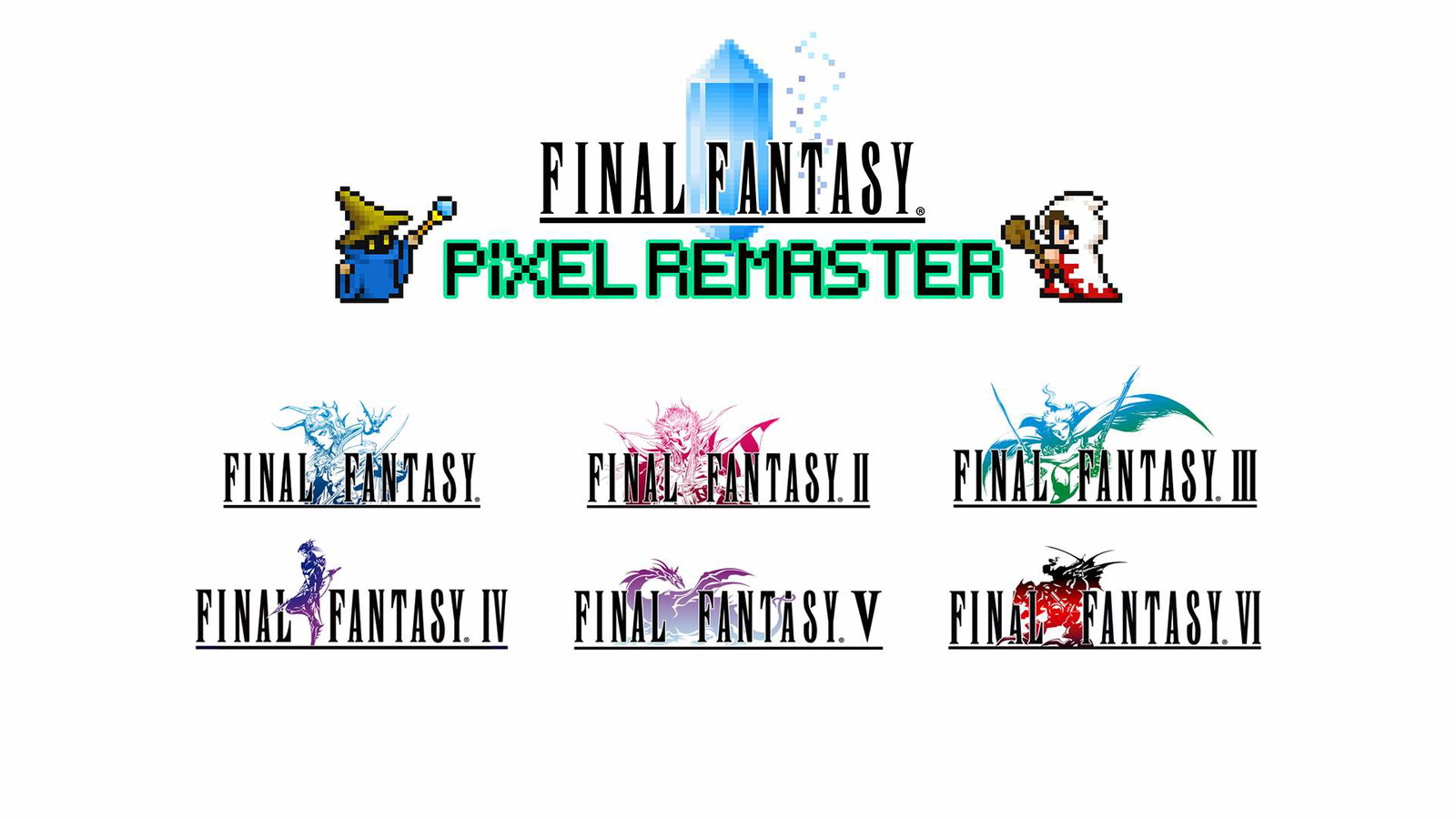 Серия ремастеров пиксельных Final Fantasy I – VI стала доступна на Xbox Series