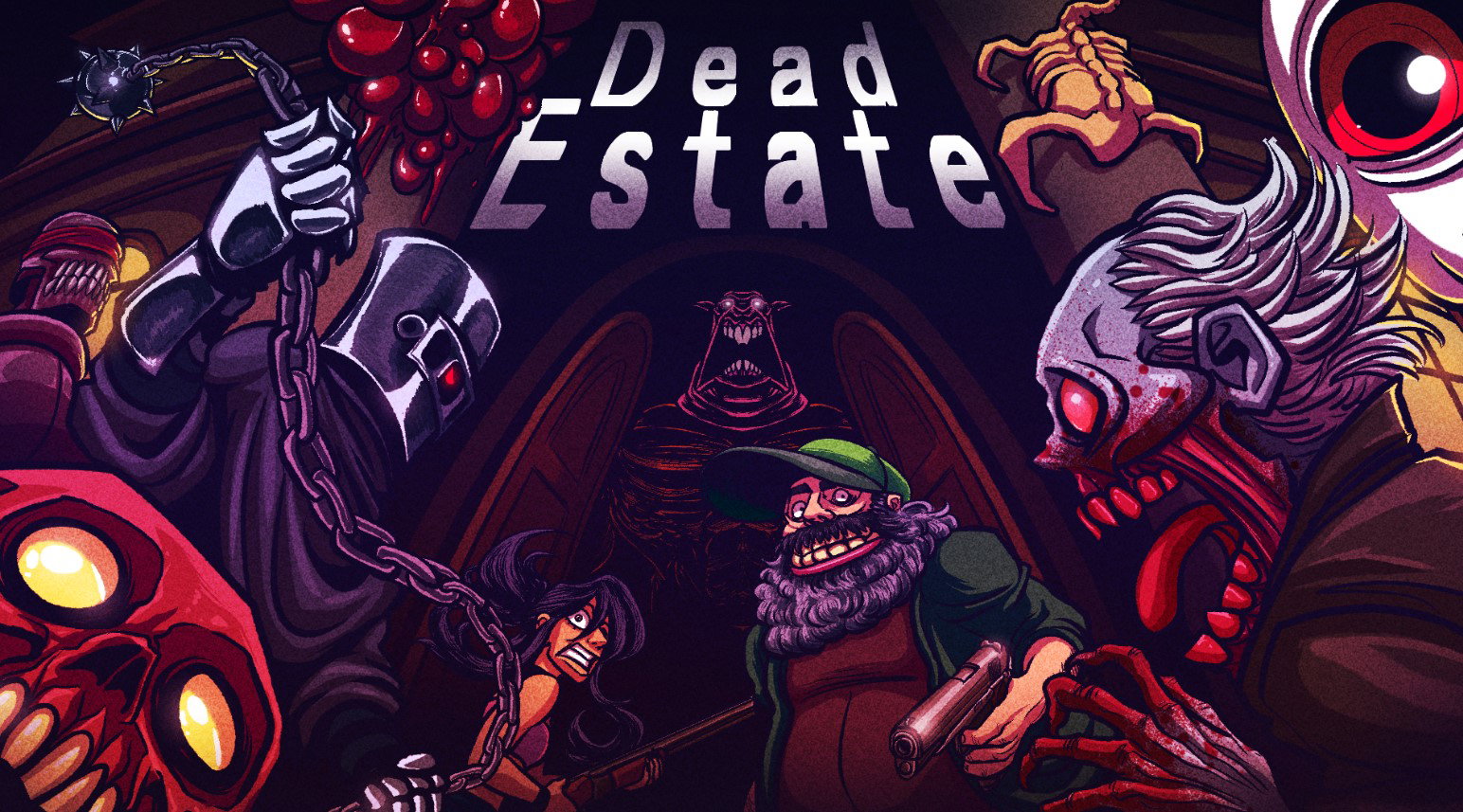 Мясной экшен-рогалик Dead Estate получит последнее обновление в октябре