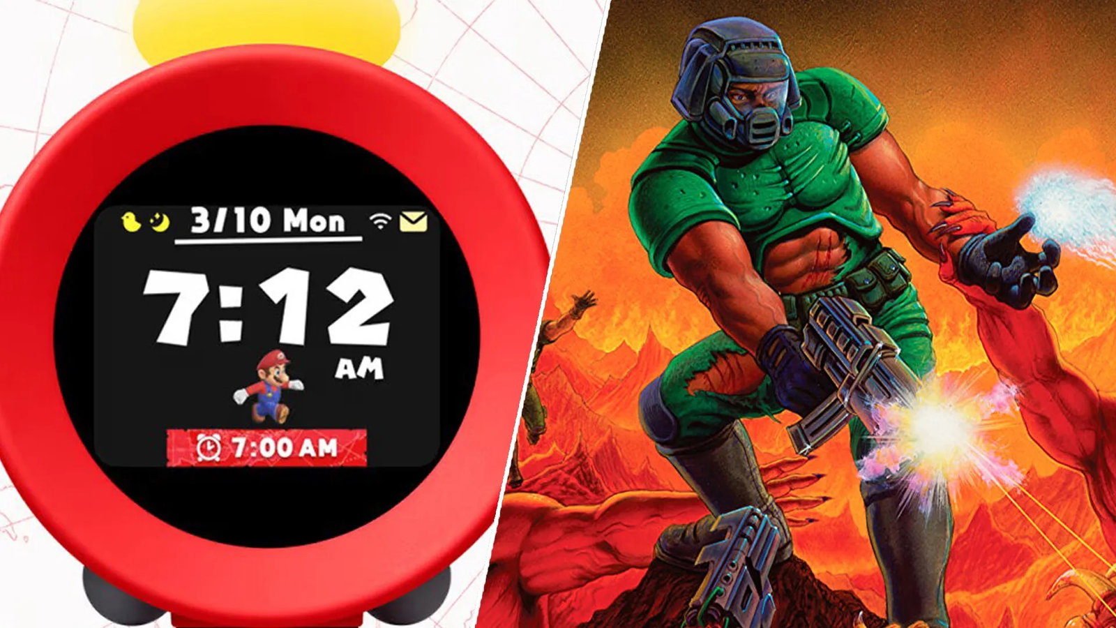 На будильнике от Nintendo запустили классический Doom - Kupikod Media