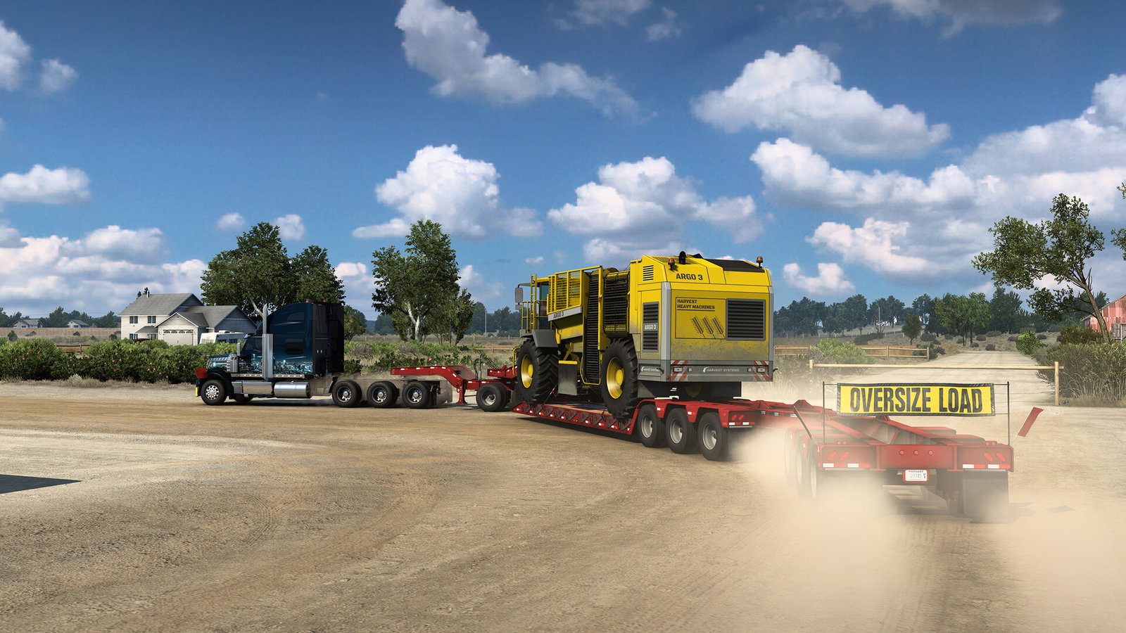 Обновление American Truck Simulator добавило несколько новых городов и магистраль между штатами