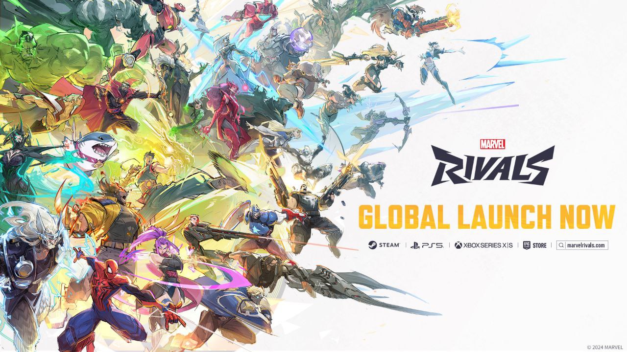 Супергеройский шутер Marvel Rivals вышел на PS5, Xbox Series и в Steam