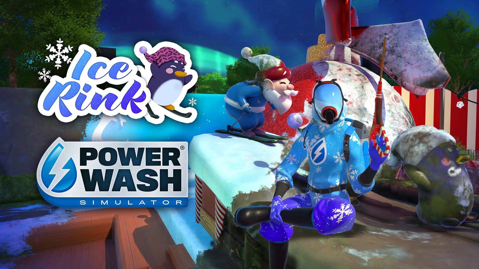 PowerWash Simulator получила бесплатное зимнее обновление