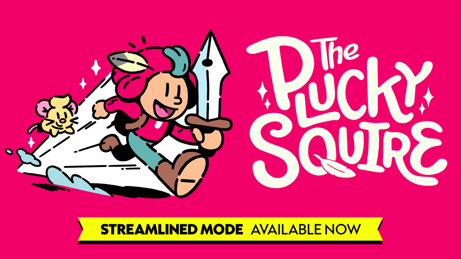 The Plucky Squire получила режим, сокращающий диалоги и подсказки