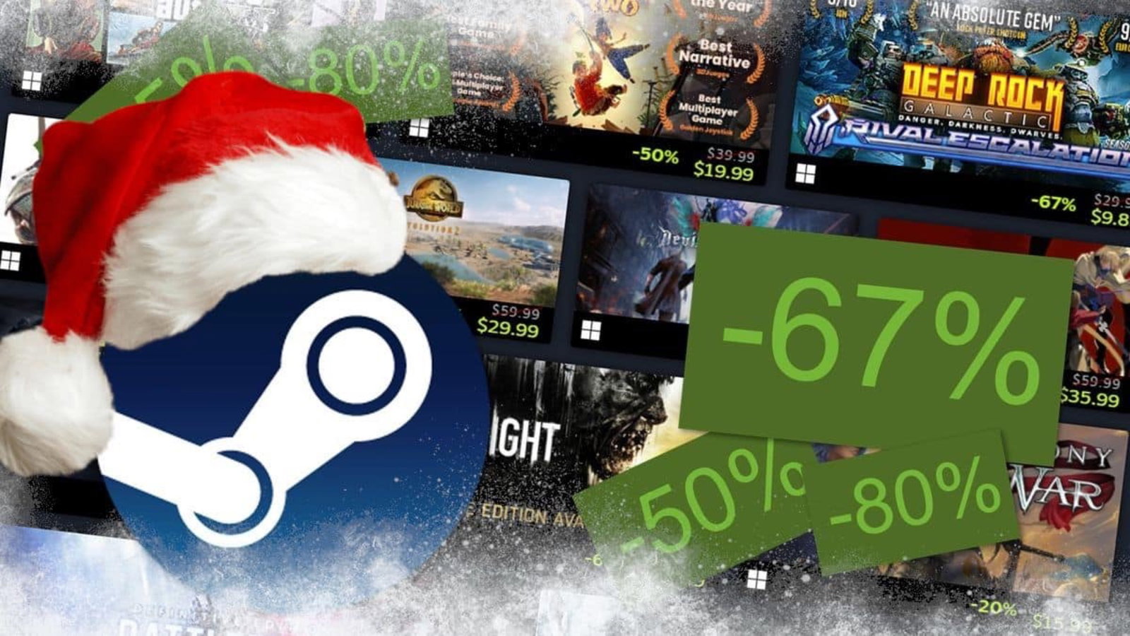 Зимняя распродажа в Steam: точное время начала и что стоит ждать? — Kupikod Media
