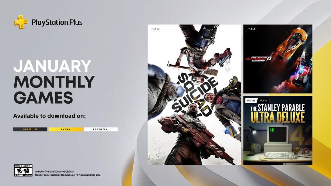 Sony раскрыла игры, которые появятся в подписке PlayStation Plus в январе