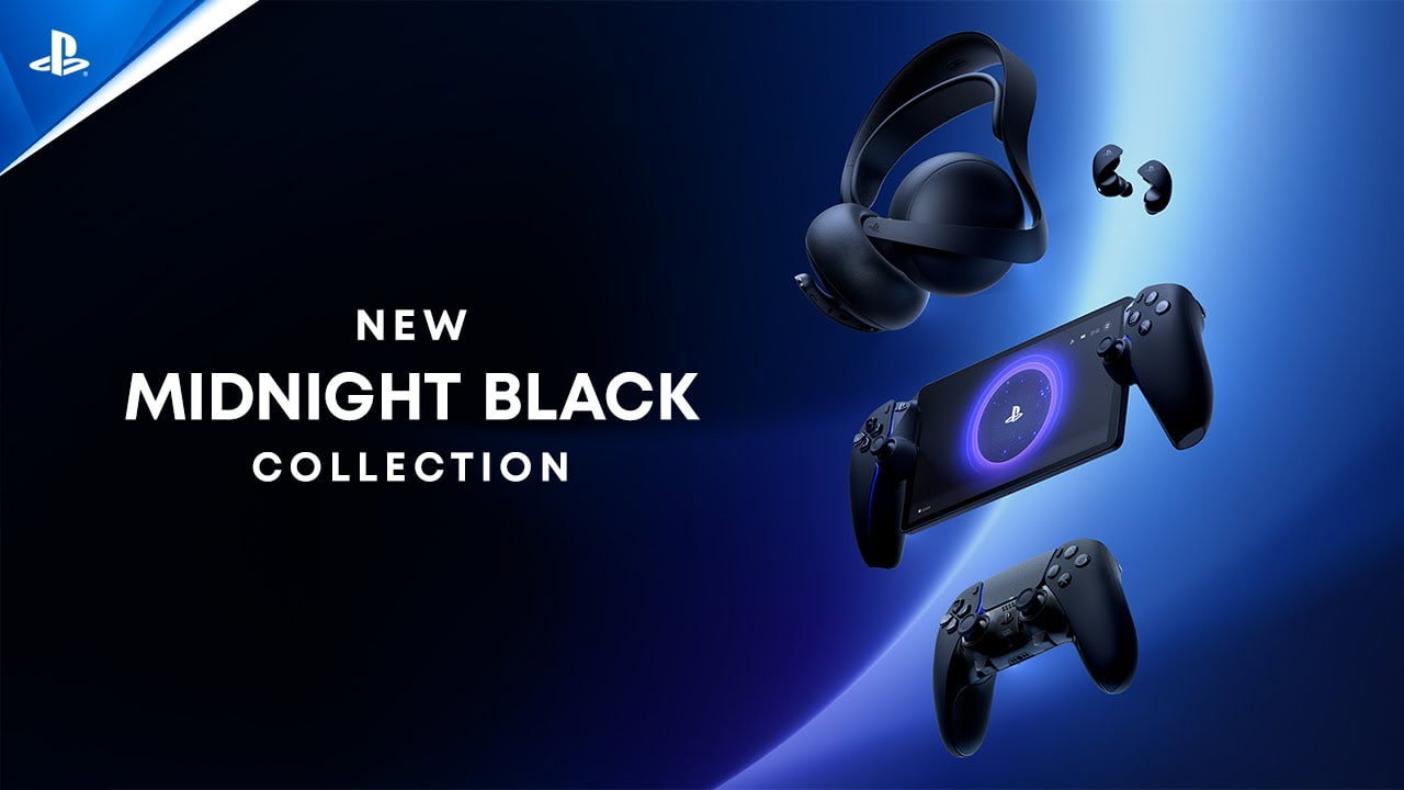 Sony анонсировала коллекцию устройств Midnight Black для PlayStation 5