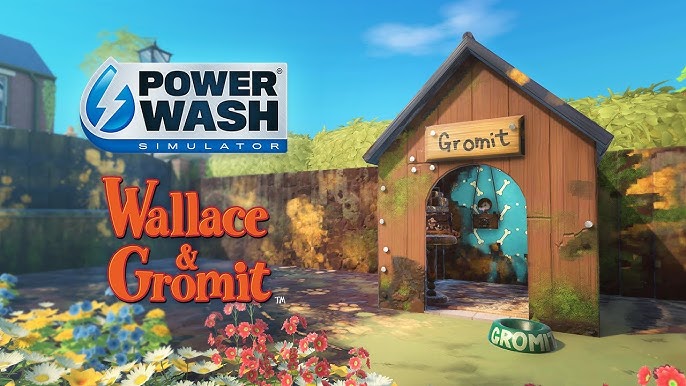PowerWash Simulator получит дополнение с домом Уоллеса и Громита — Kupikod Media