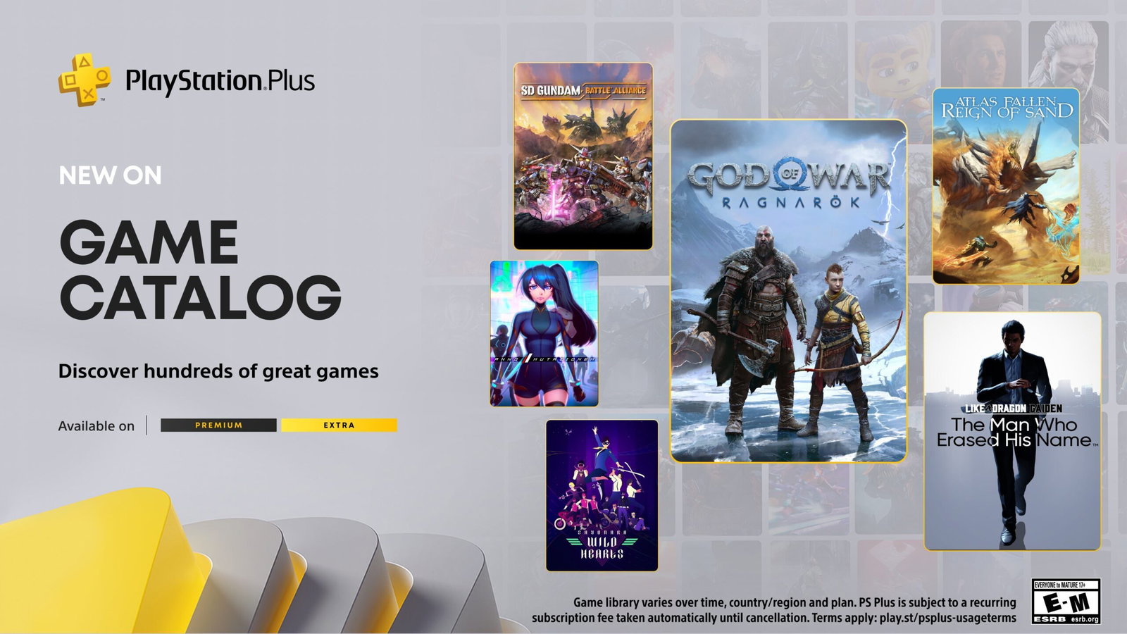 God of War: Ragnarok и 10 других игр пополняют подписку PlayStation Plus в январе