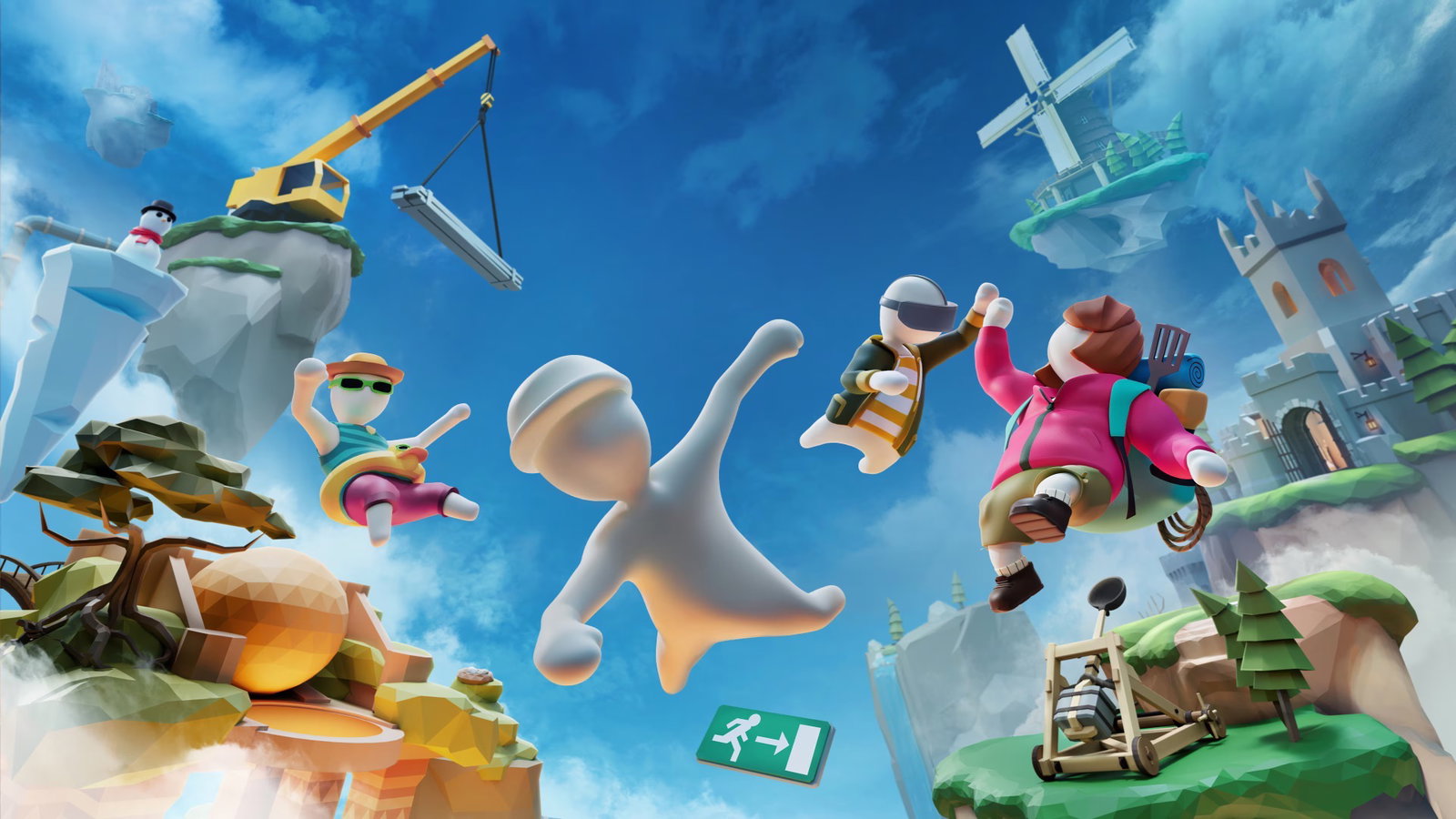Бесплатная раздача ключей Human Fall Flat от Lenovo — Kupikod Media