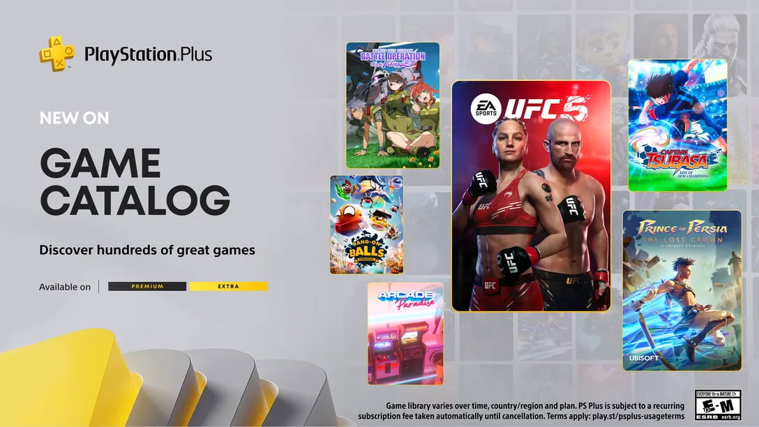 PS Plus в марте: UFC 5, Prince of Persia: The Lost Crown и другие